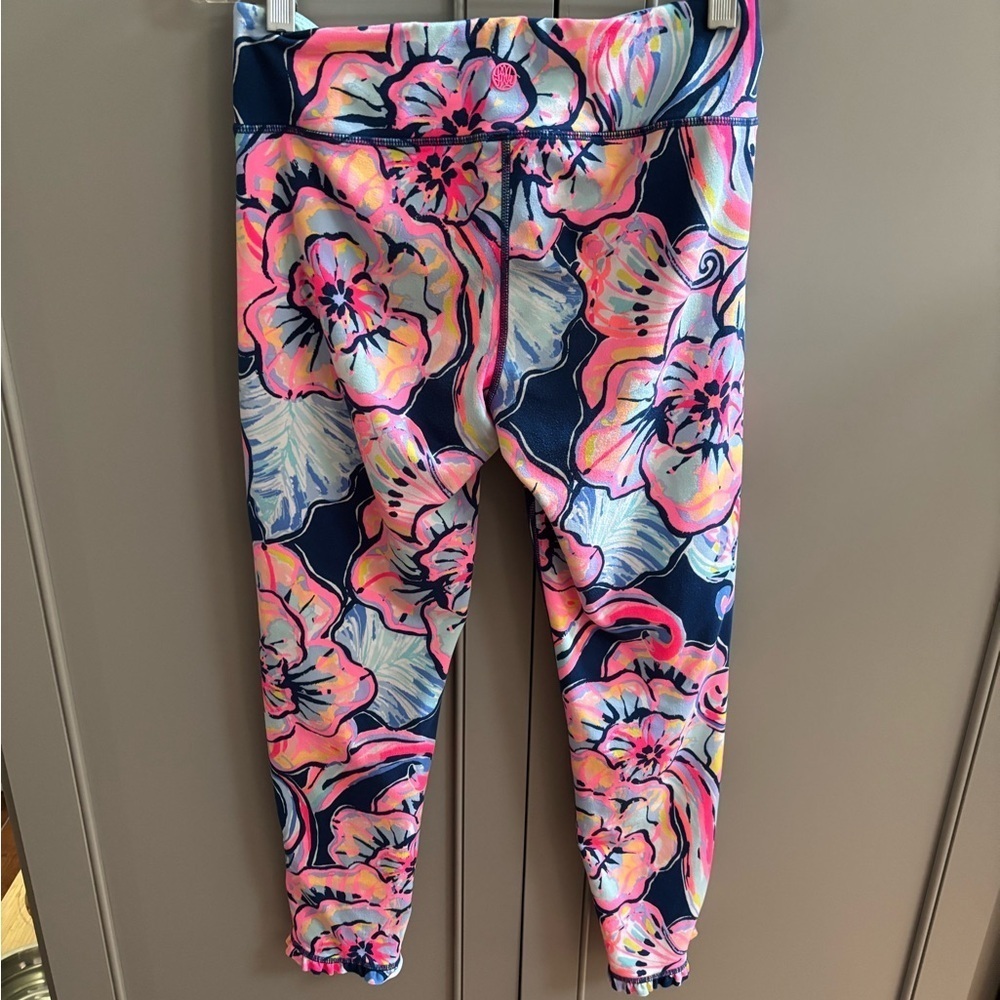 Lilly Pulitzer Boho Bateau Luxletic Marla Weekender Leggings M Multicolor - Picture 5 of 5